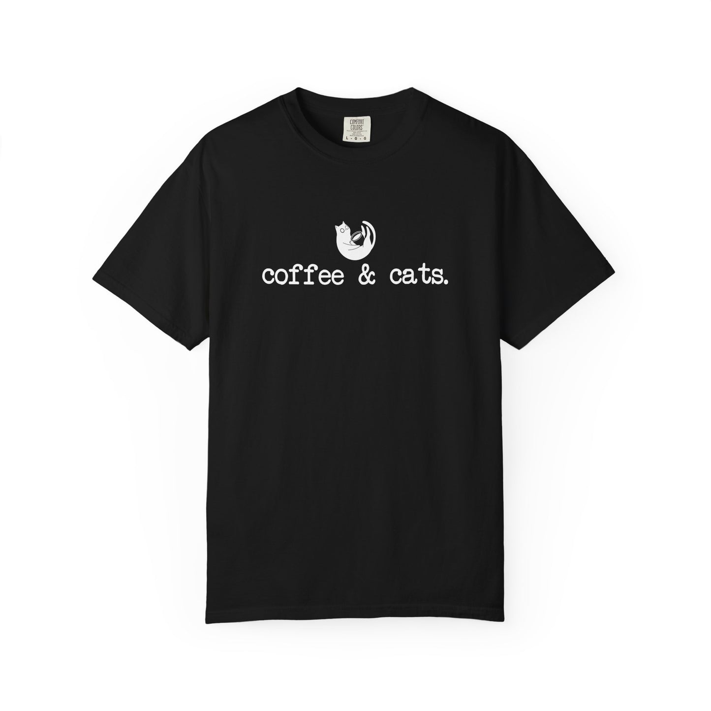 Coffee & Cats Premium Tee