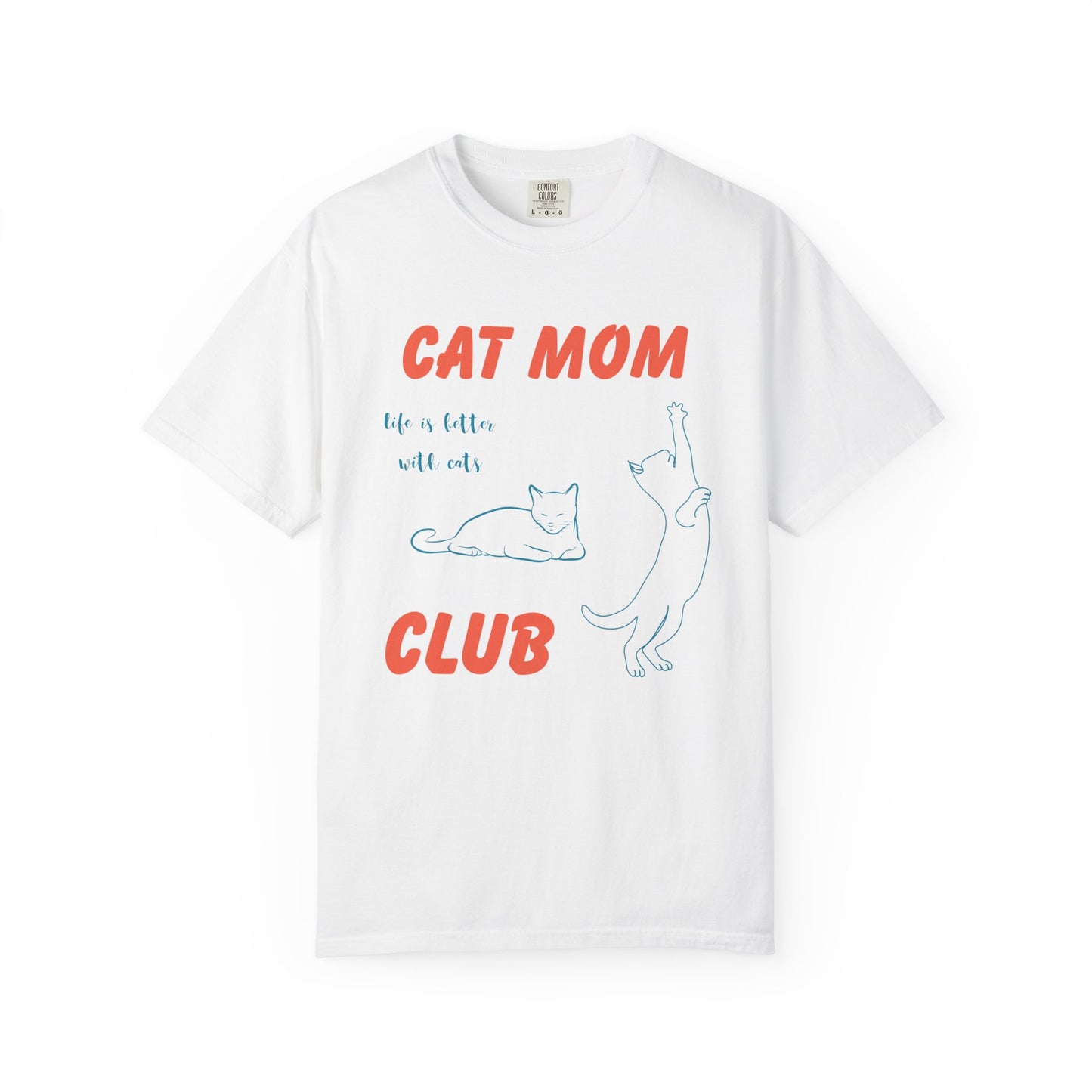 Cat Mom Club Premium Tee