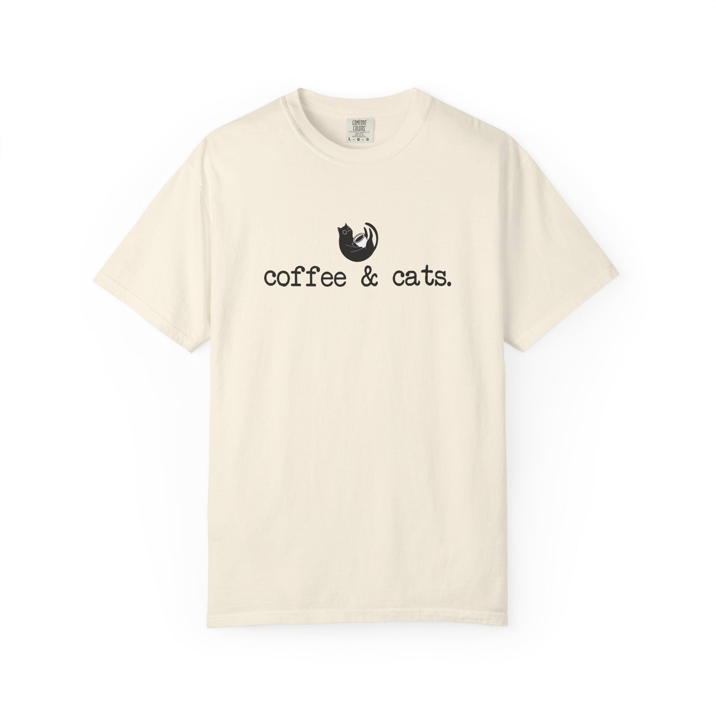 Coffee & Cats Premium Tee