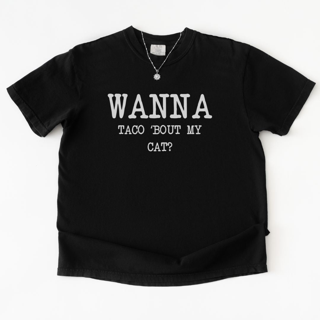Wanna taco 'bout my cat? Premium Tee