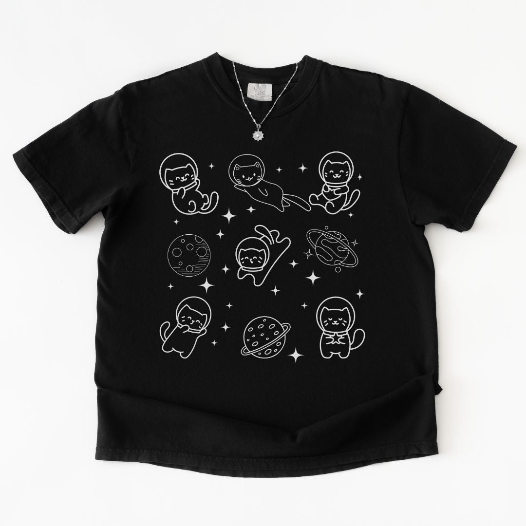 Cats In Space Premium Tee