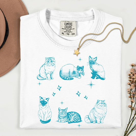 Vintage Cats Primium Tee