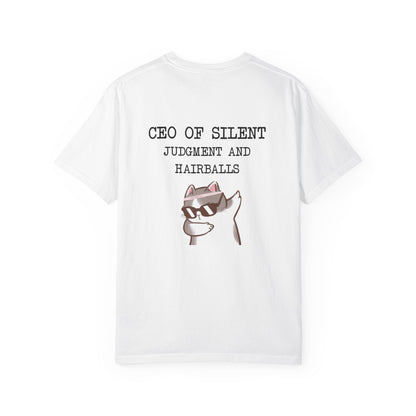 CEO of Silent Judgment Premium Tee