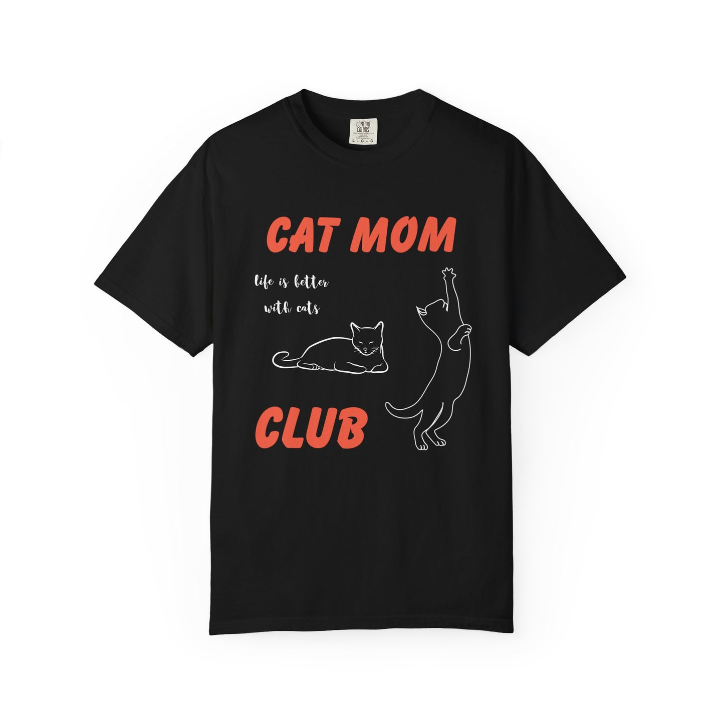 Cat Mom Club Premium Tee