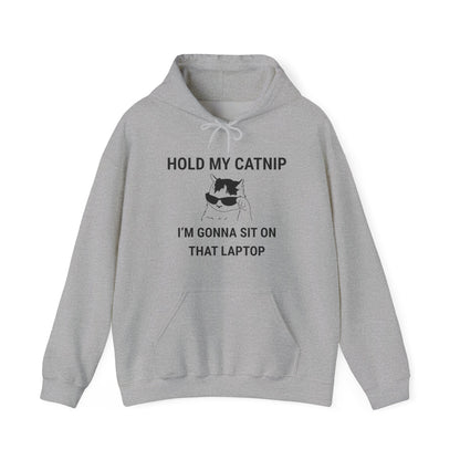 Hold My Catnip Premium Hoodie