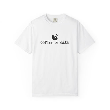 Coffee & Cats Premium Tee