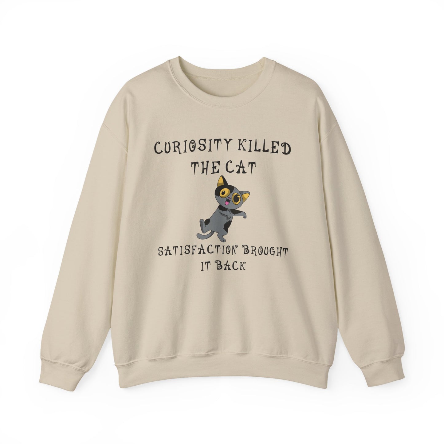 Curiosity Killed the Cat Premium Sweatshirt