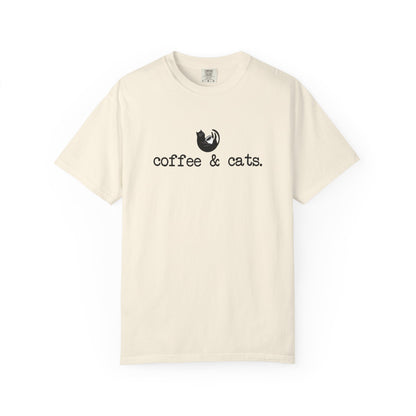 Coffee & Cats Premium Tee