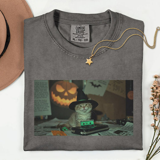 Witch Cat Premium Tee