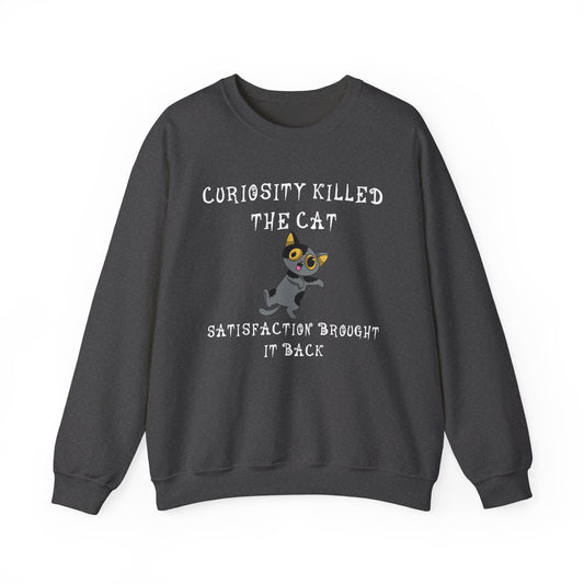 Curiosity Killed the Cat Premium Sweatshirt