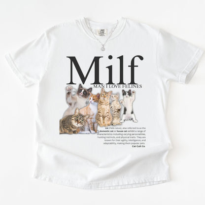 Milf Cat Premium Tee