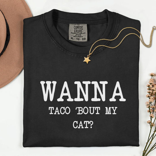 Wanna taco 'bout my cat? Premium Tee