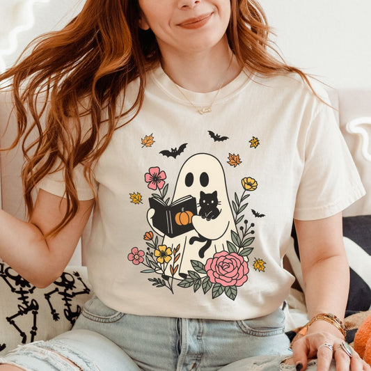 Ghost & Cat Premium Tee