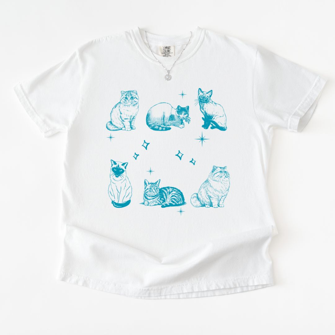 Vintage Cats Primium Tee