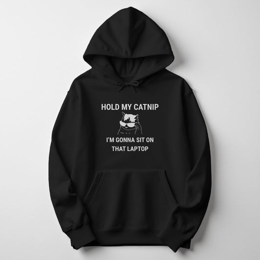 Hold My Catnip Premium Hoodie